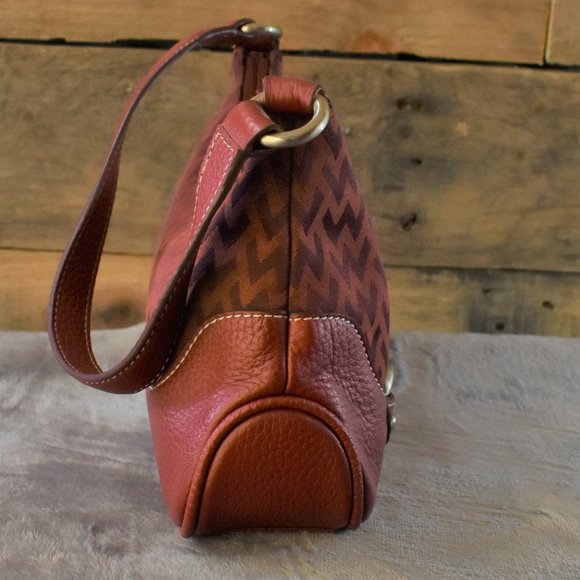 Vintage Red Wilsons Leather Handbag - Picture 15 of 16